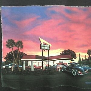 In-N-Out Burger Scenic Graphic Tee Black SZ. XXL Exc. Condition UTAH